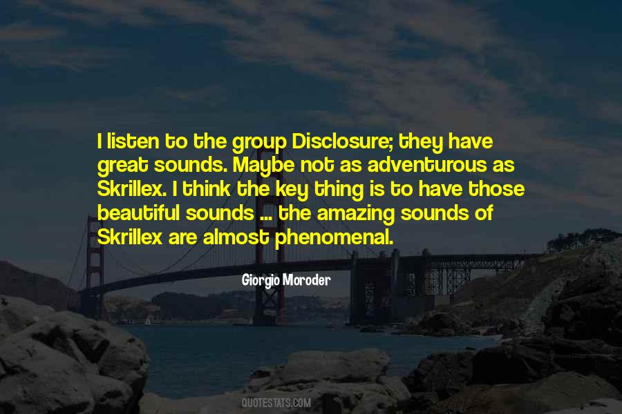 Quotes About Disclosure #1027338