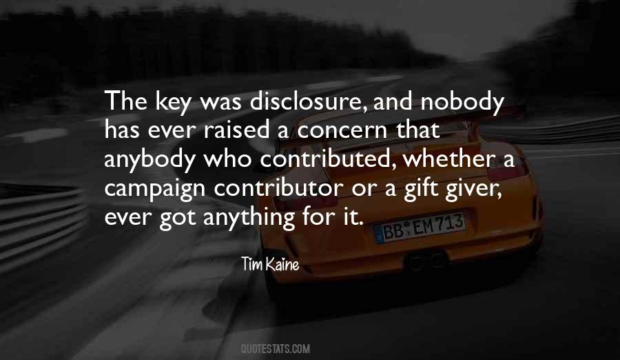 Quotes About Disclosure #1429921