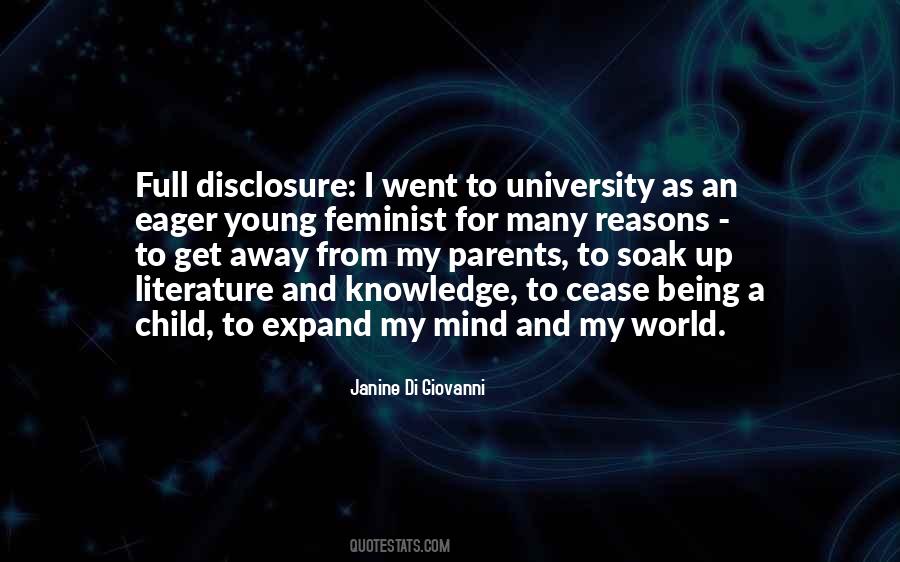 Quotes About Disclosure #473937