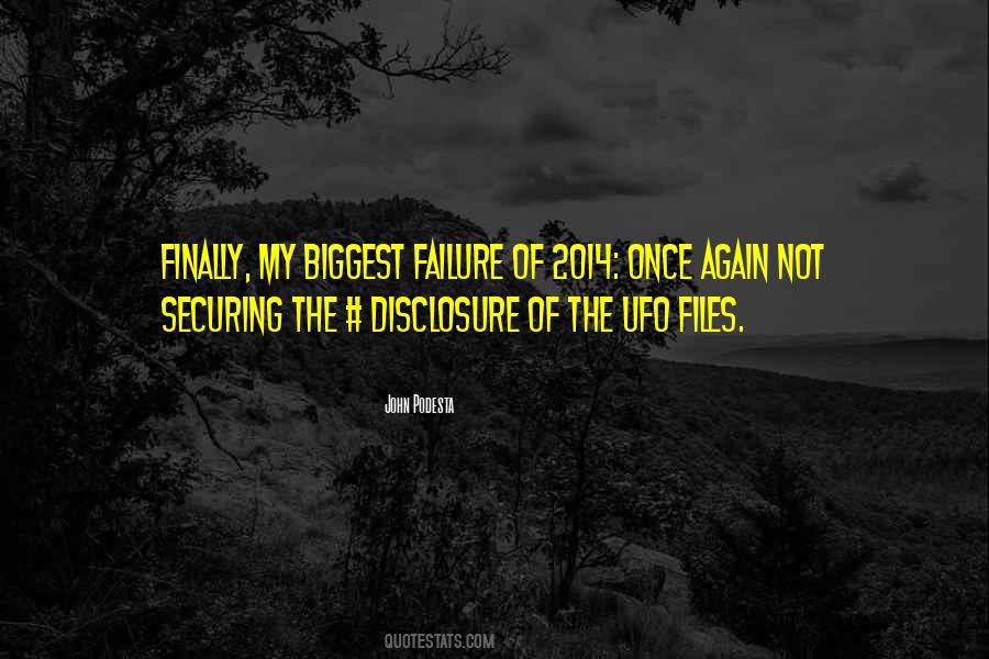 Quotes About Disclosure #682046