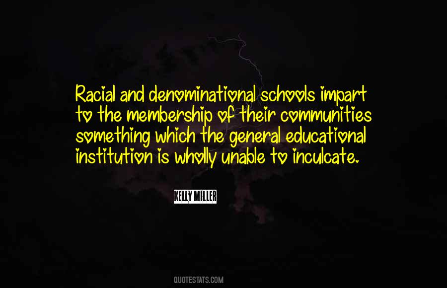 Quotes About School And Community #173128