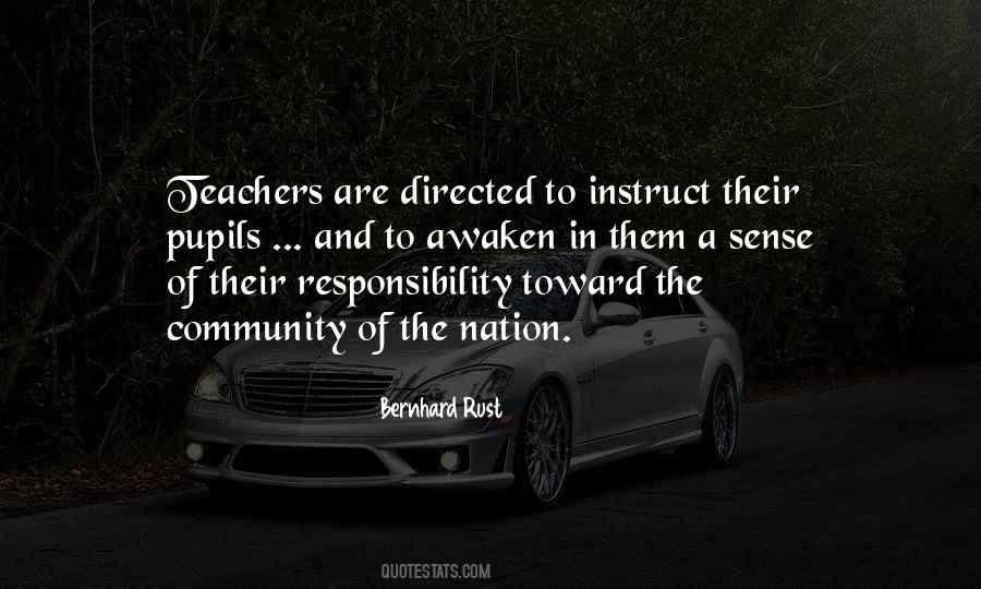 Quotes About School And Community #396743