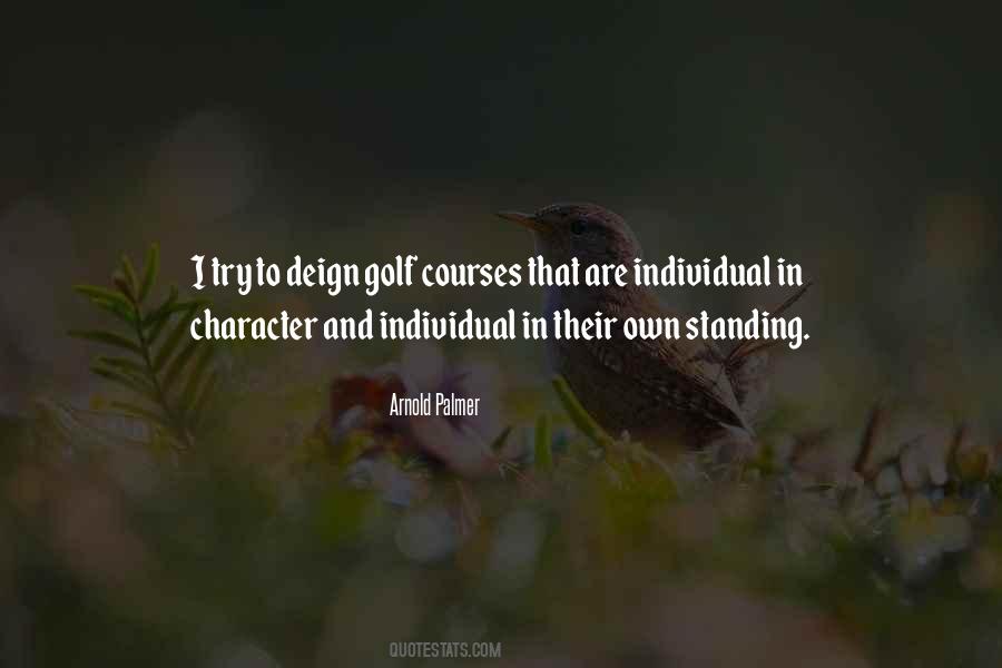 Quotes About Golf Courses #801550