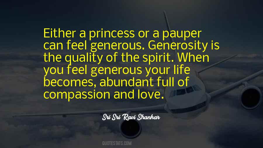 Your Generosity Quotes #1385409