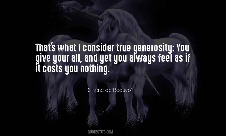 Your Generosity Quotes #470016