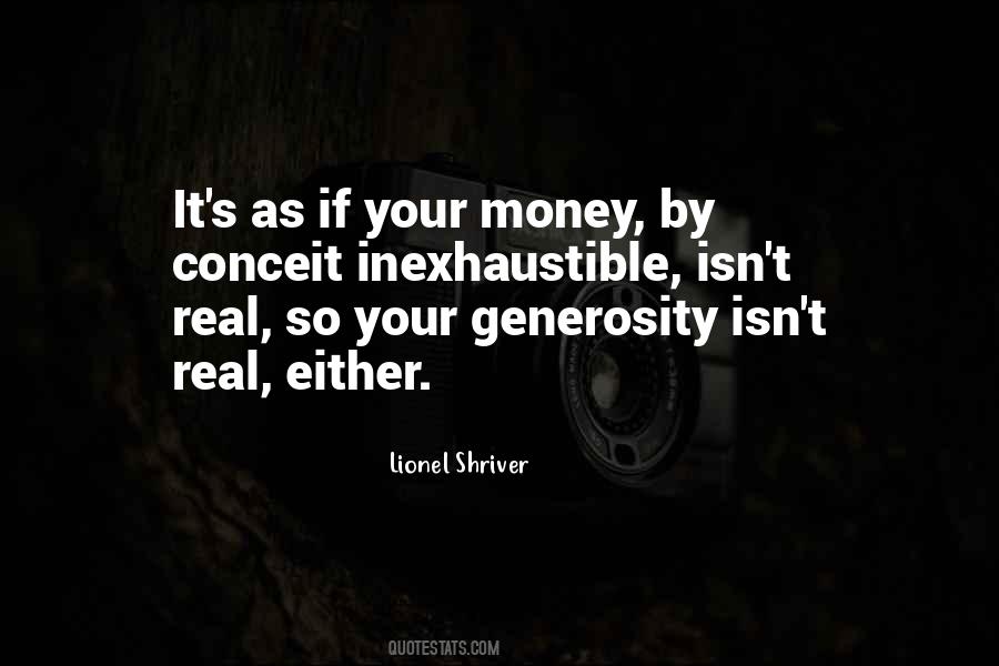 Your Generosity Quotes #552000