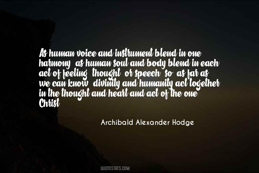 Human Harmony Quotes #1829467
