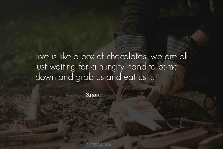 Quotes About Box Of Chocolates #1731690