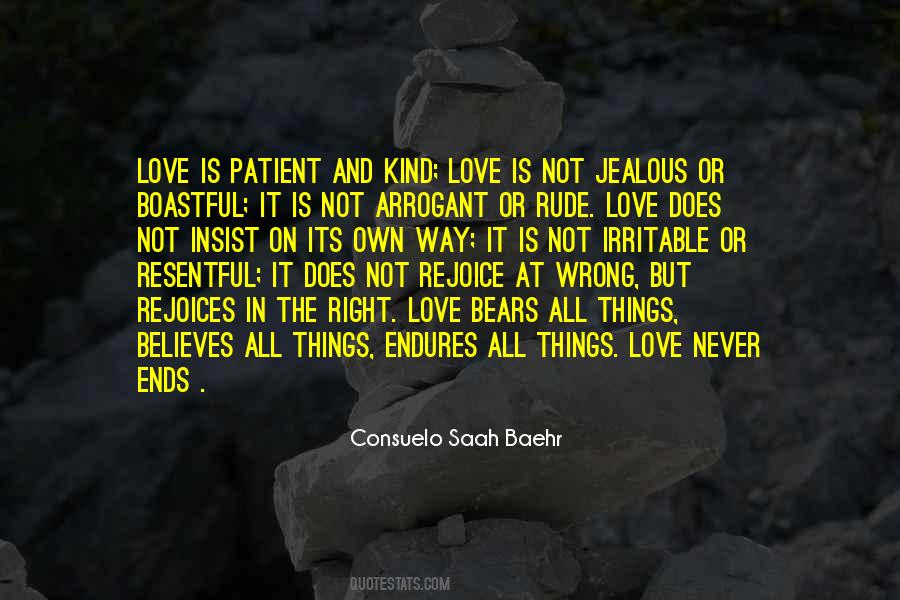 Quotes About Love Is Patient Love Is Kind #813236