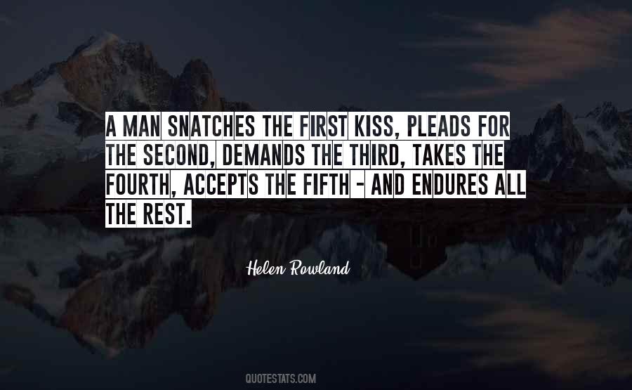 Quotes About A First Kiss #683245