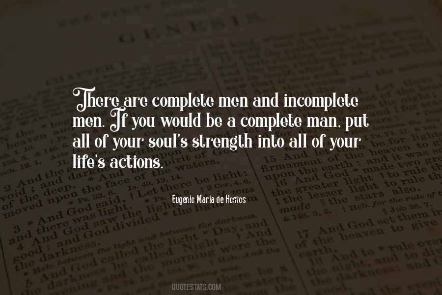 Complete Man Quotes #1820262