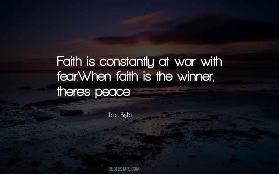 Quotes About Faith & Fear #120157