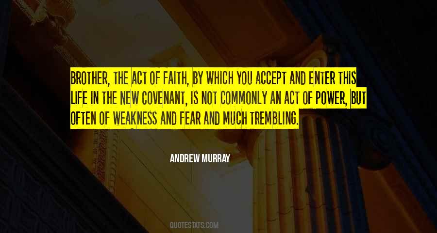 Quotes About Faith & Fear #190628