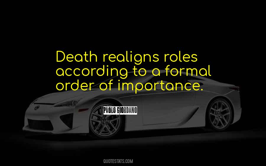 Death Order Quotes #371700