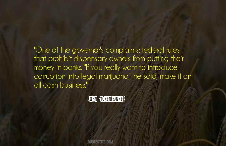 Quotes About Money Corruption #131366