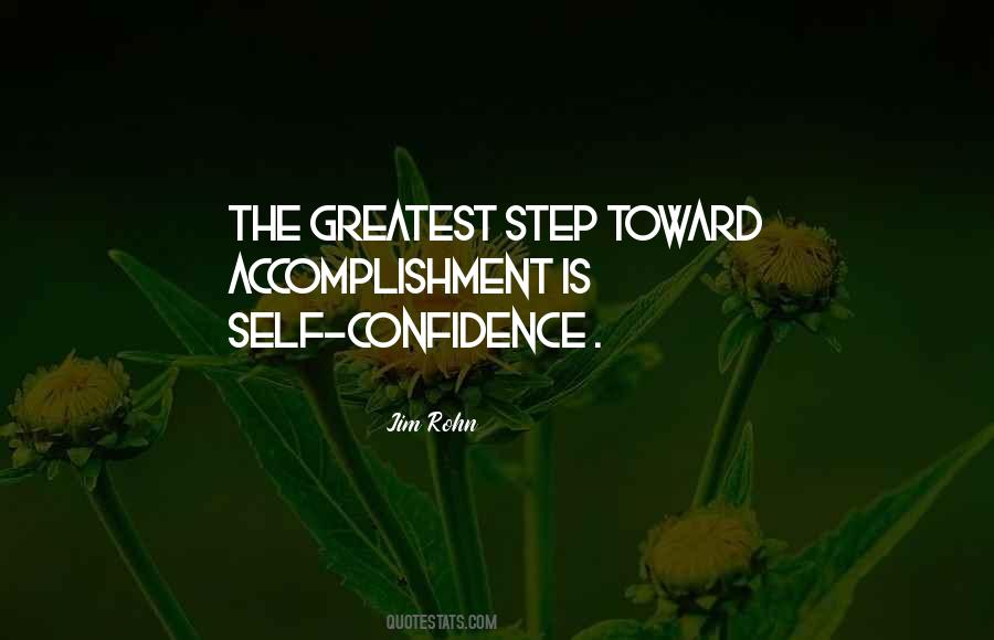 Self Accomplishment Quotes #485049