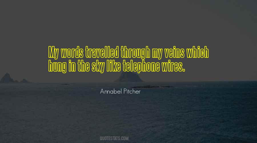 Quotes About Telephone Wires #1276524