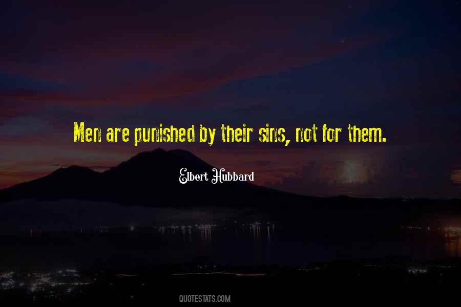 Quotes About Punishment For Sins #1749777