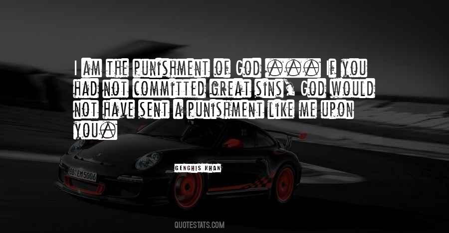 Quotes About Punishment For Sins #665700