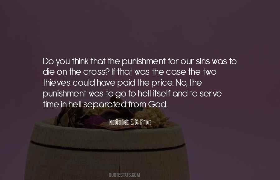 Quotes About Punishment For Sins #955172