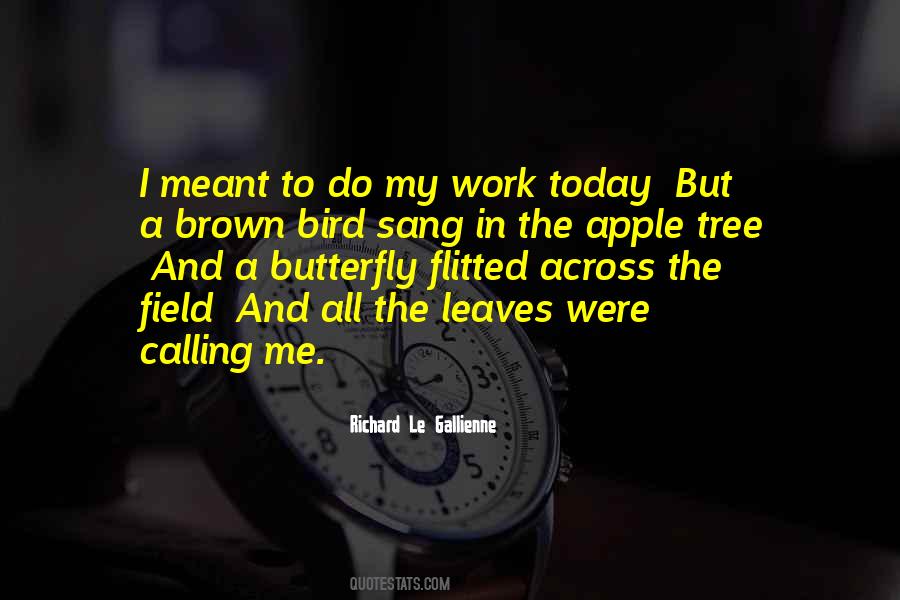 Quotes About Brown Leaves #315633