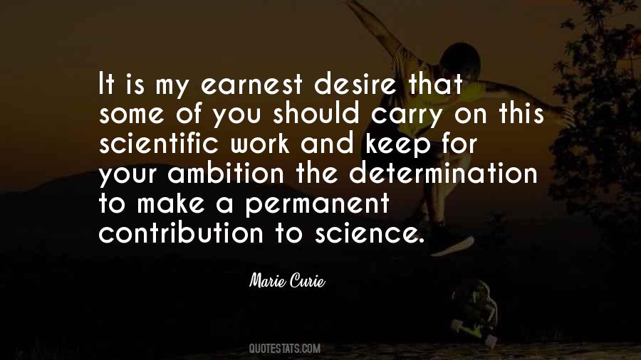 Quotes About Ambition And Determination #272275