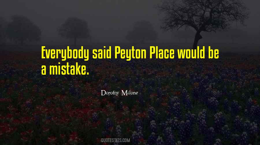 Quotes About Peyton #624649