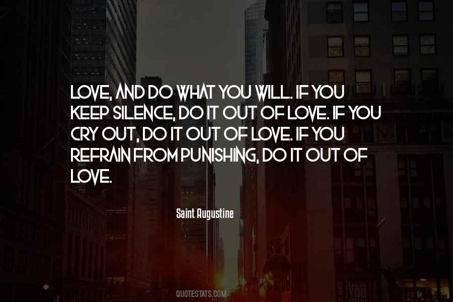 Quotes About Silence And Love #307206