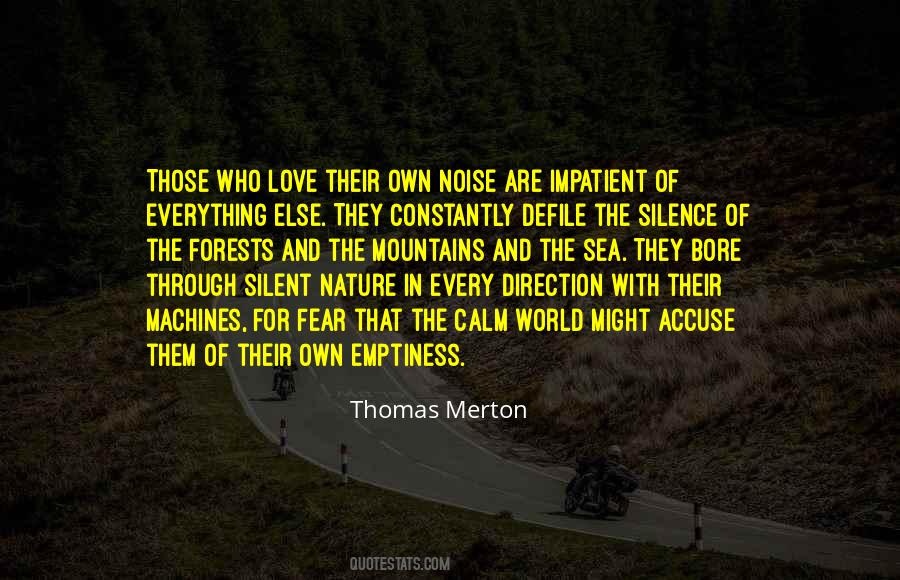 Quotes About Silence And Love #364493