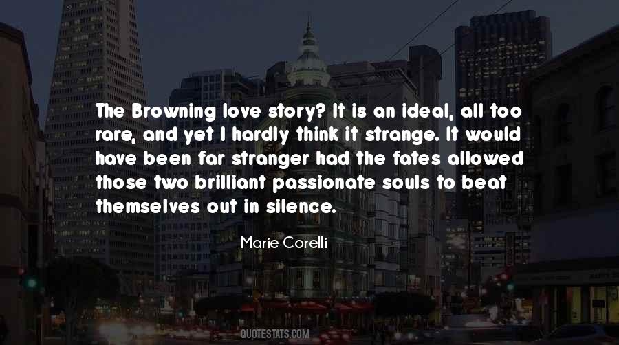 Quotes About Silence And Love #553694