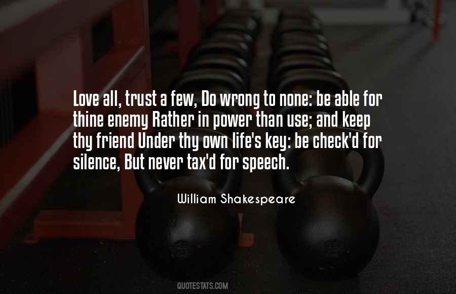 Quotes About Silence And Love #632176