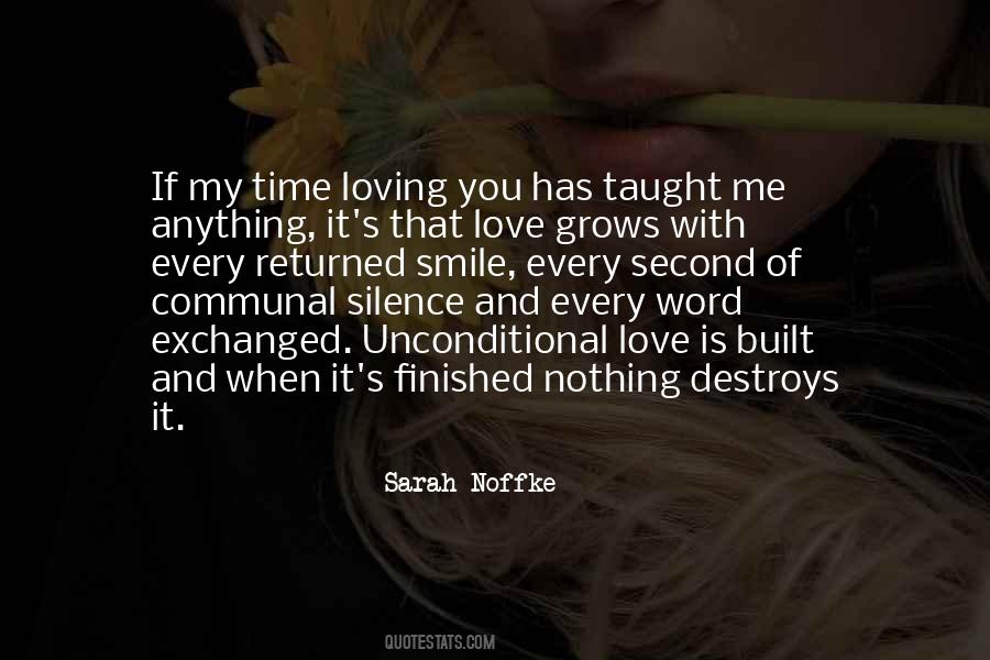 Quotes About Silence And Love #724472