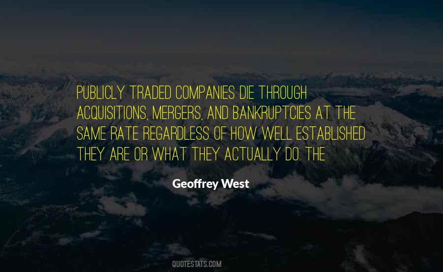 Quotes About Mergers #282260