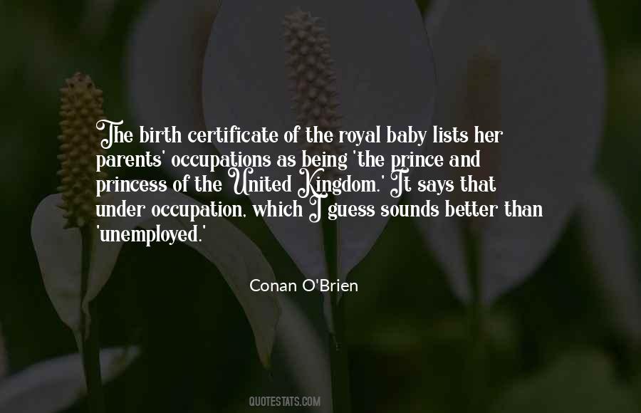 Quotes About Birth Certificate #1557664