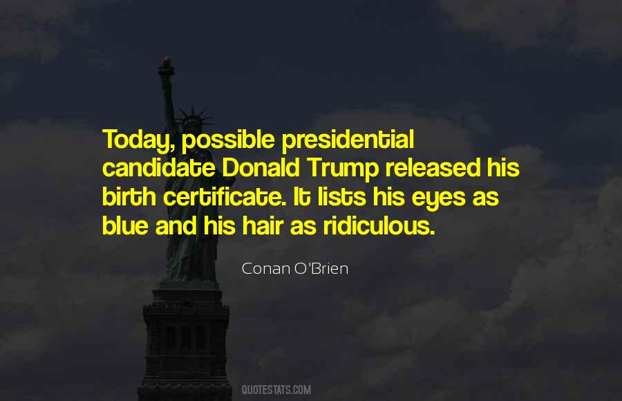 Quotes About Birth Certificate #458789