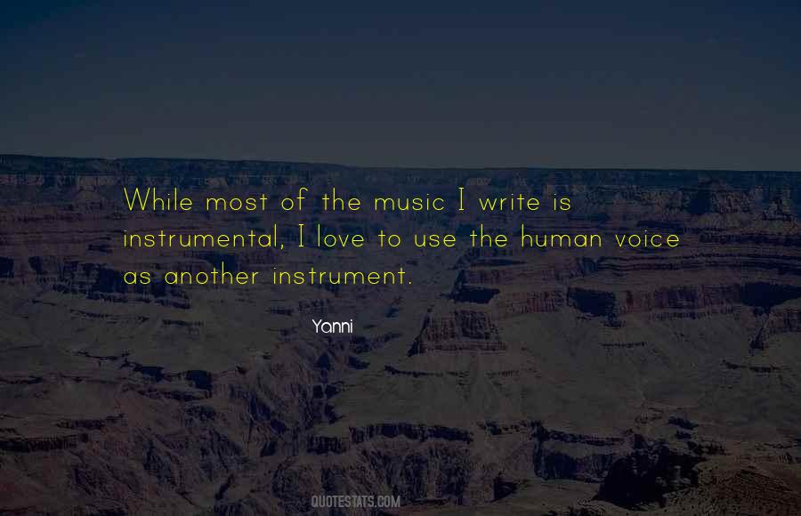 Human Voice Quotes #1006247