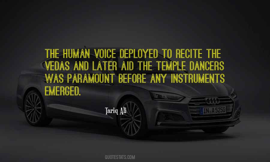 Human Voice Quotes #127871