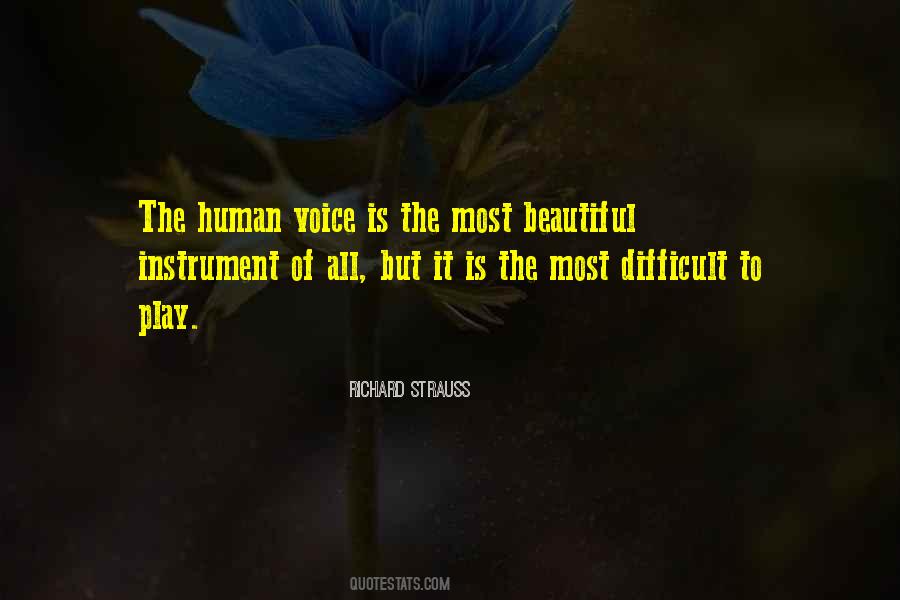 Human Voice Quotes #1688035