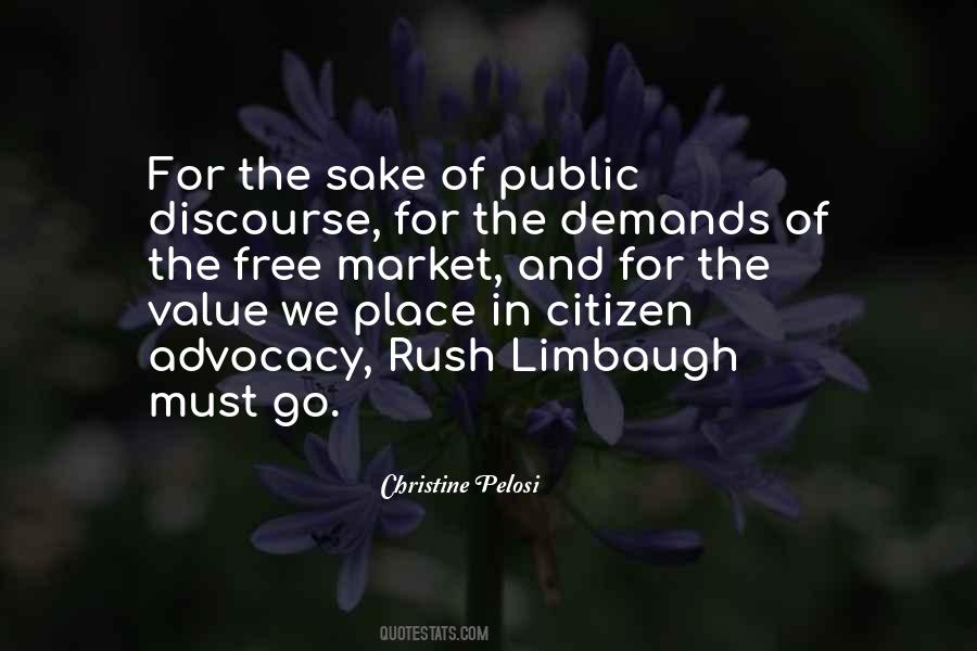 Quotes About Citizen Advocacy #128694