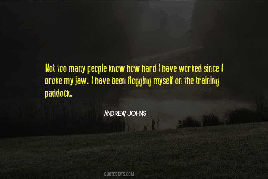 Quotes About Training Hard #303822