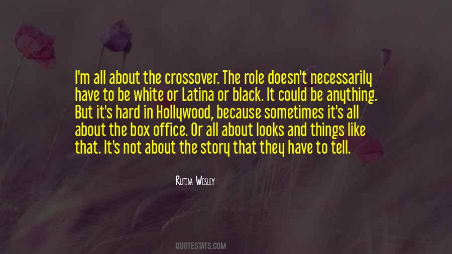 Black Hollywood Quotes #1849581
