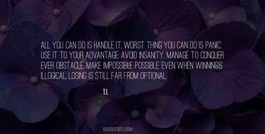 Impossible Possible Quotes #190399