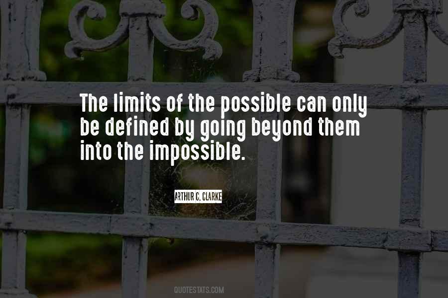 Impossible Possible Quotes #261631