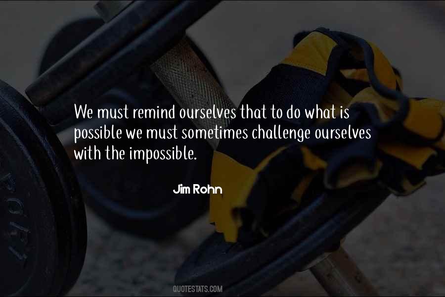 Impossible Possible Quotes #2807