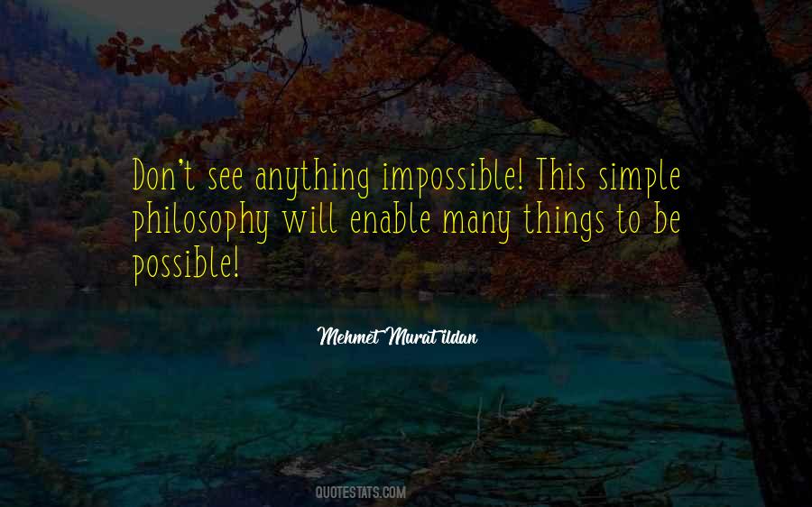 Impossible Possible Quotes #360052