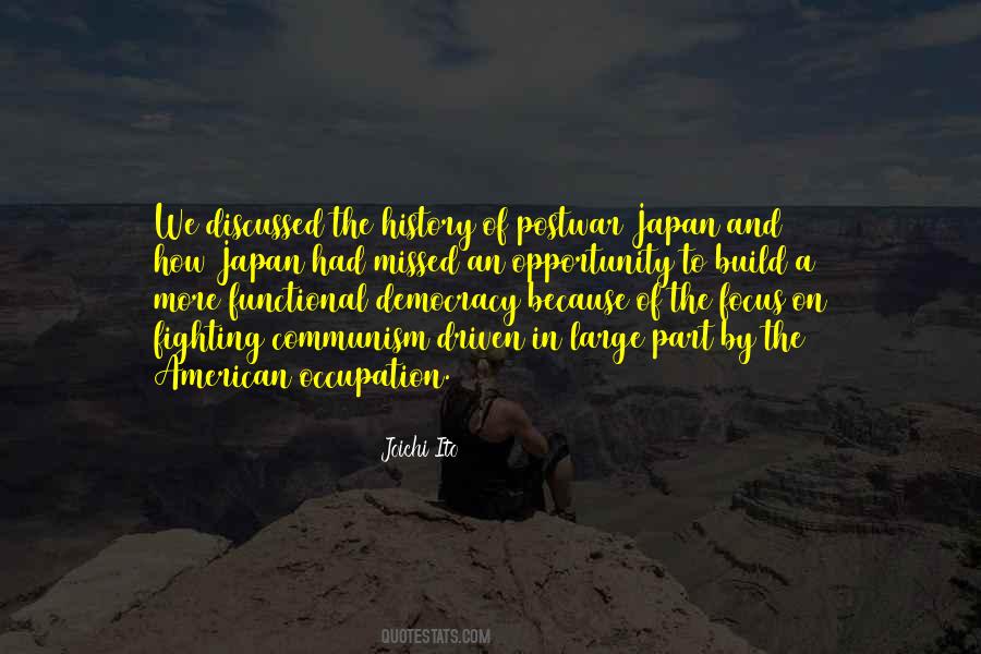 Postwar Japan Quotes #51046