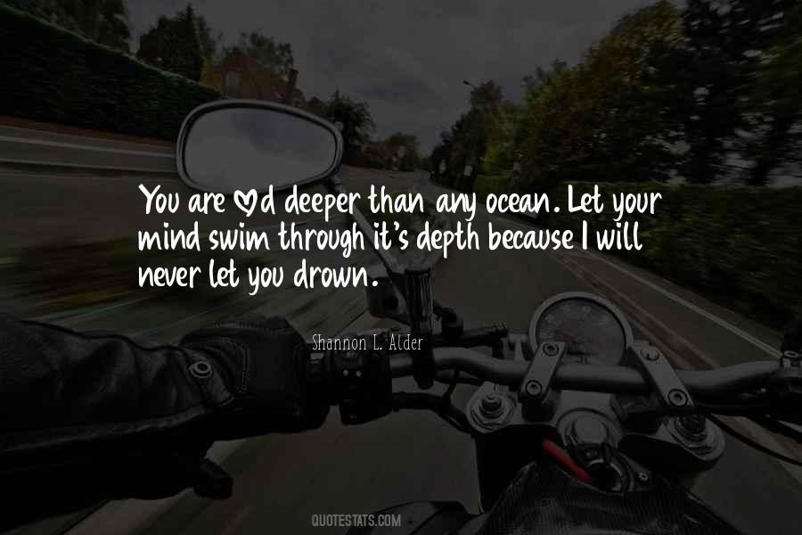 Quotes About Deep Ocean #1349666