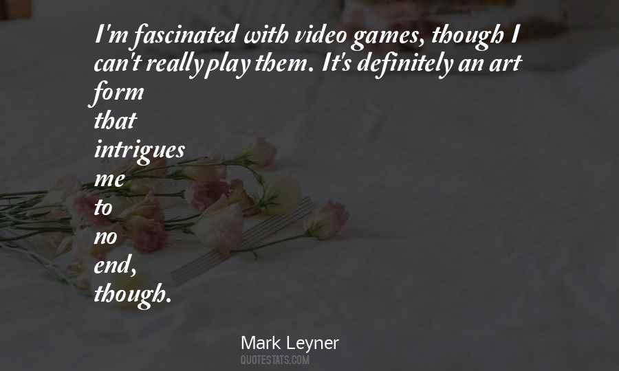 Quotes About Video Games As Art #1045417