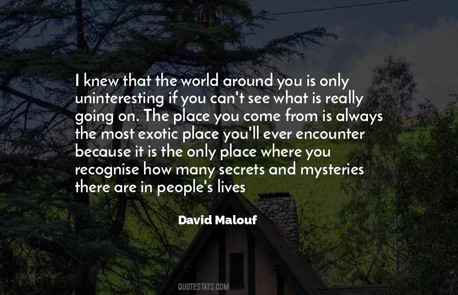 Quotes About How You See The World #1183691 Quotes About How You See The World #1183691