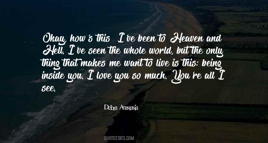 Quotes About How You See The World #18337 Quotes About How You See The World #18337